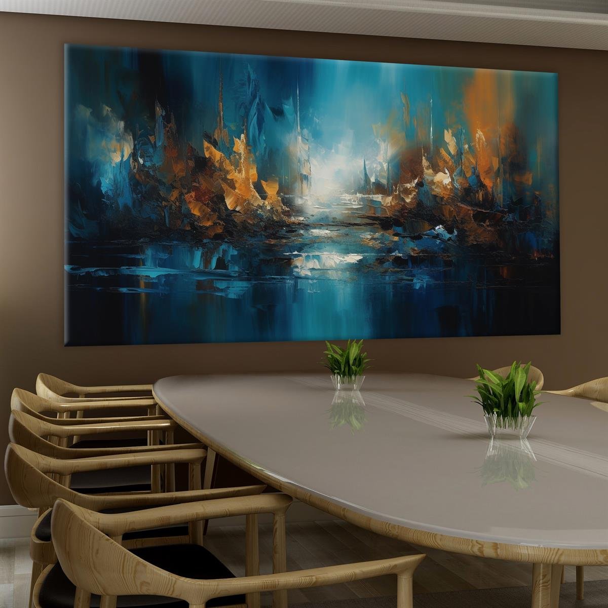 Yağlı Boya Dokulu Dijital Baskılar