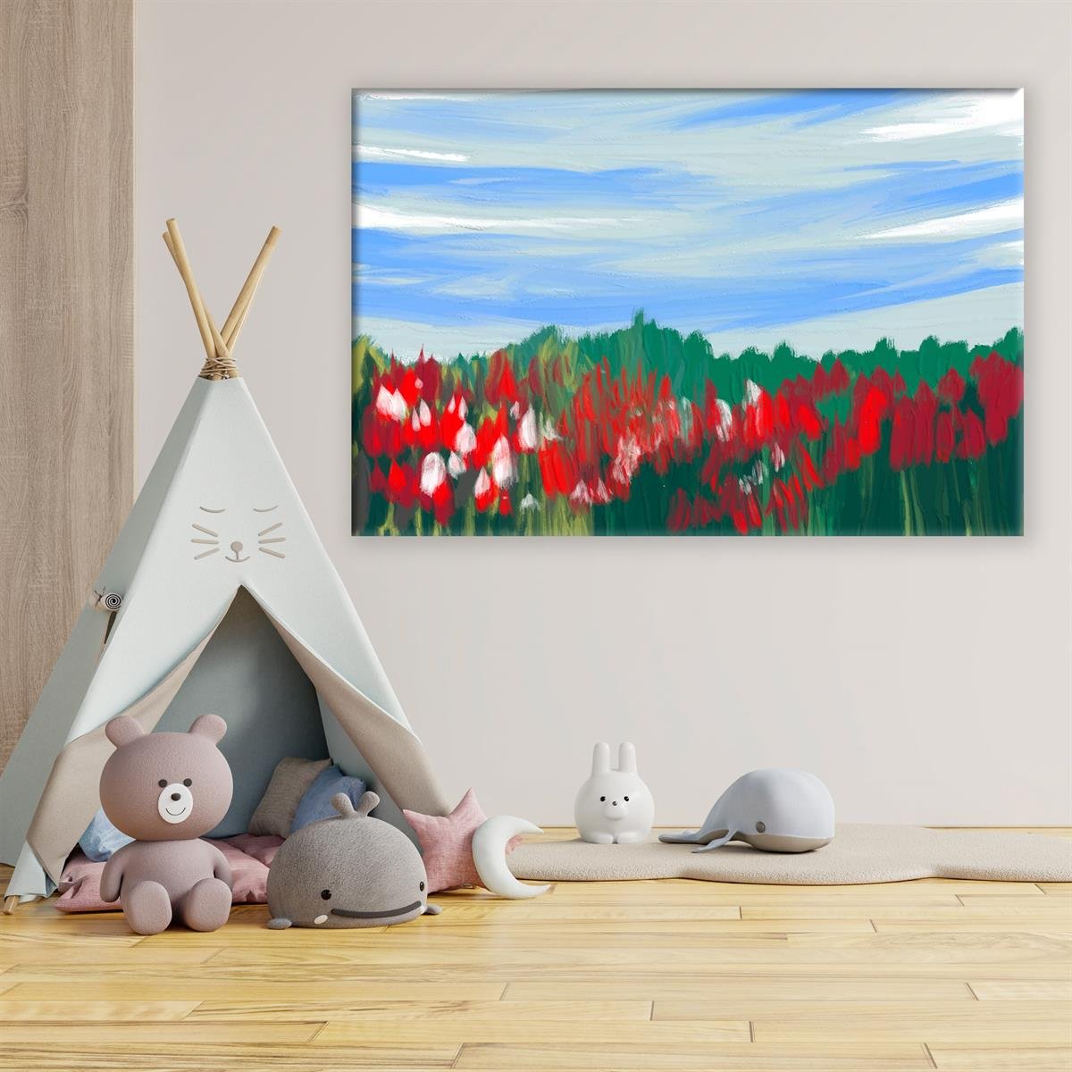 Yağlı Boya Dokulu Dijital Baskılar