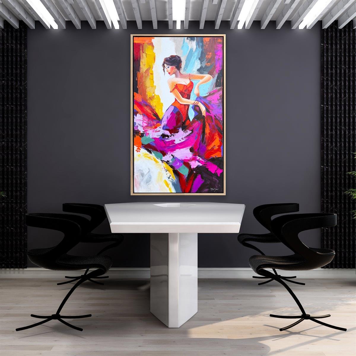 Yağlı Boya Dokulu Dijital Baskılar