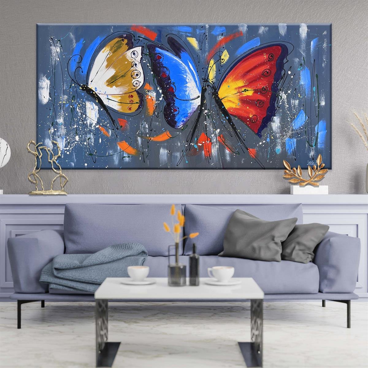 Yağlı Boya Dokulu Dijital Baskılar