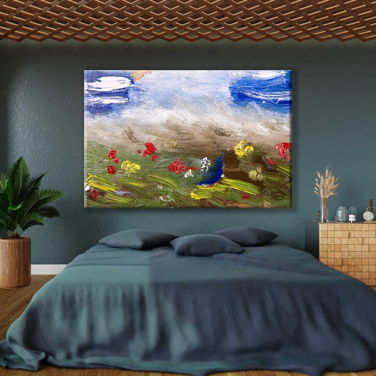 Yağlı Boya Dokulu Dijital Baskılar