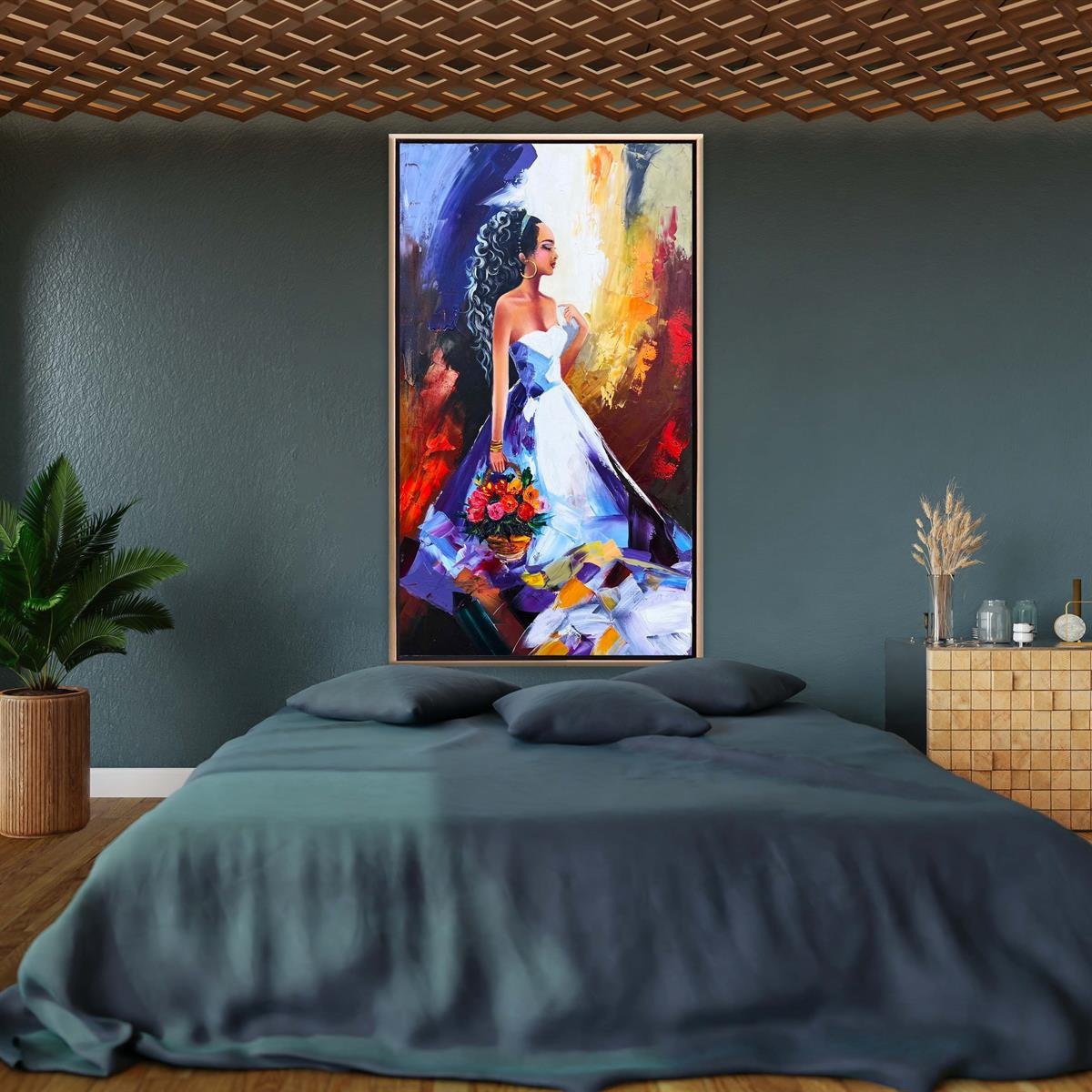 Yağlı Boya Dokulu Dijital Baskılar