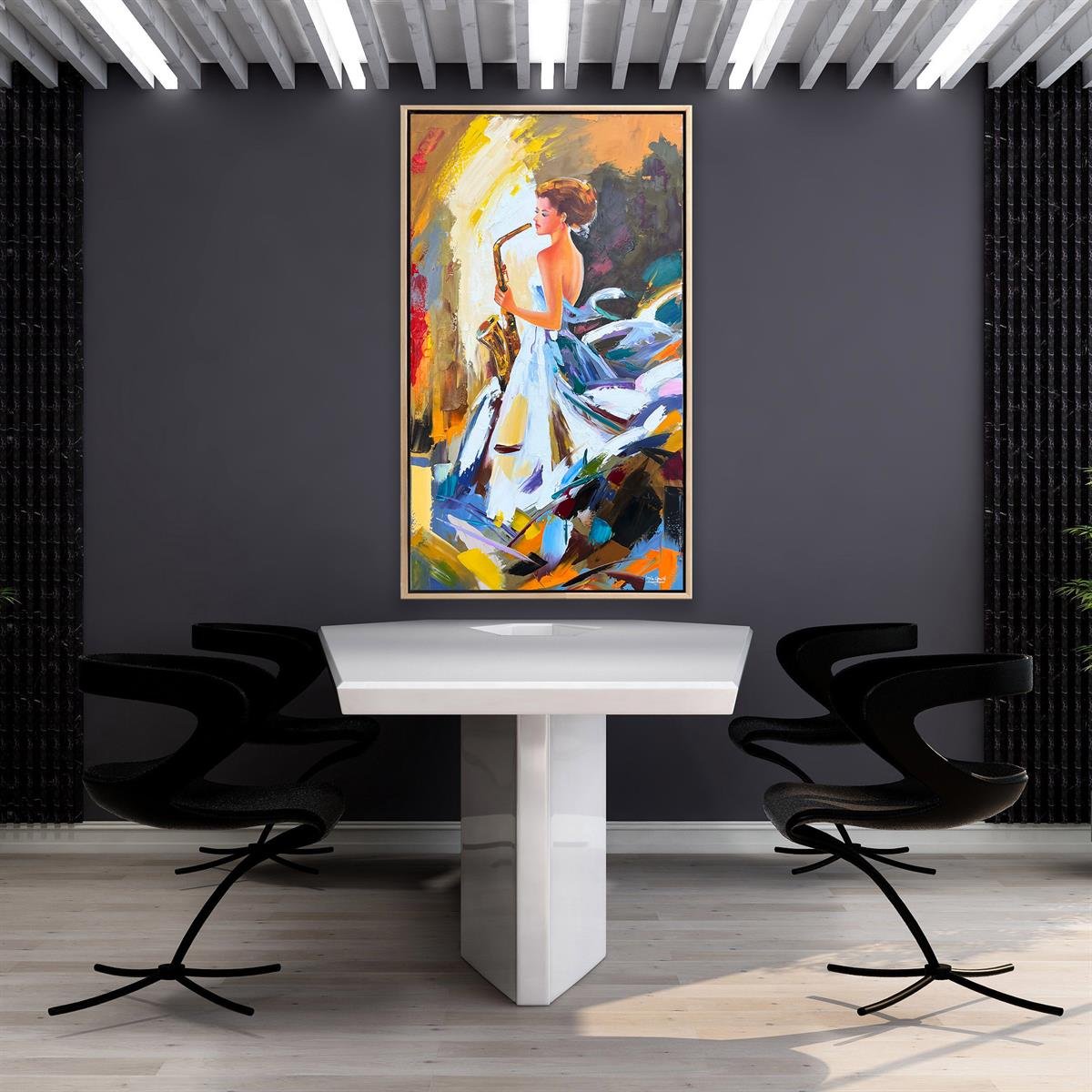 Yağlı Boya Dokulu Dijital Baskılar