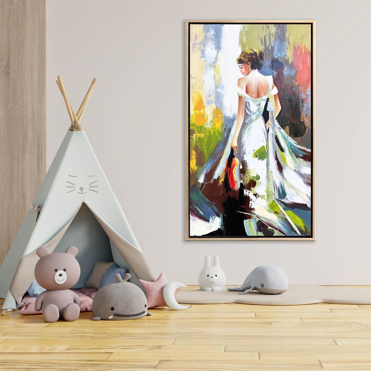 Yağlı Boya Dokulu Dijital Baskılar