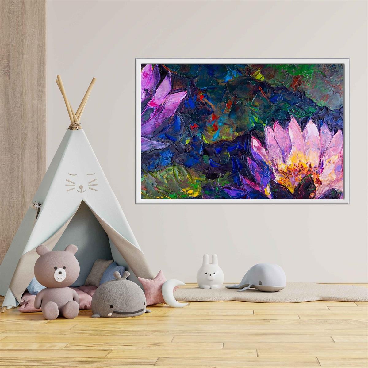 Yağlı Boya Dokulu Dijital Baskılar