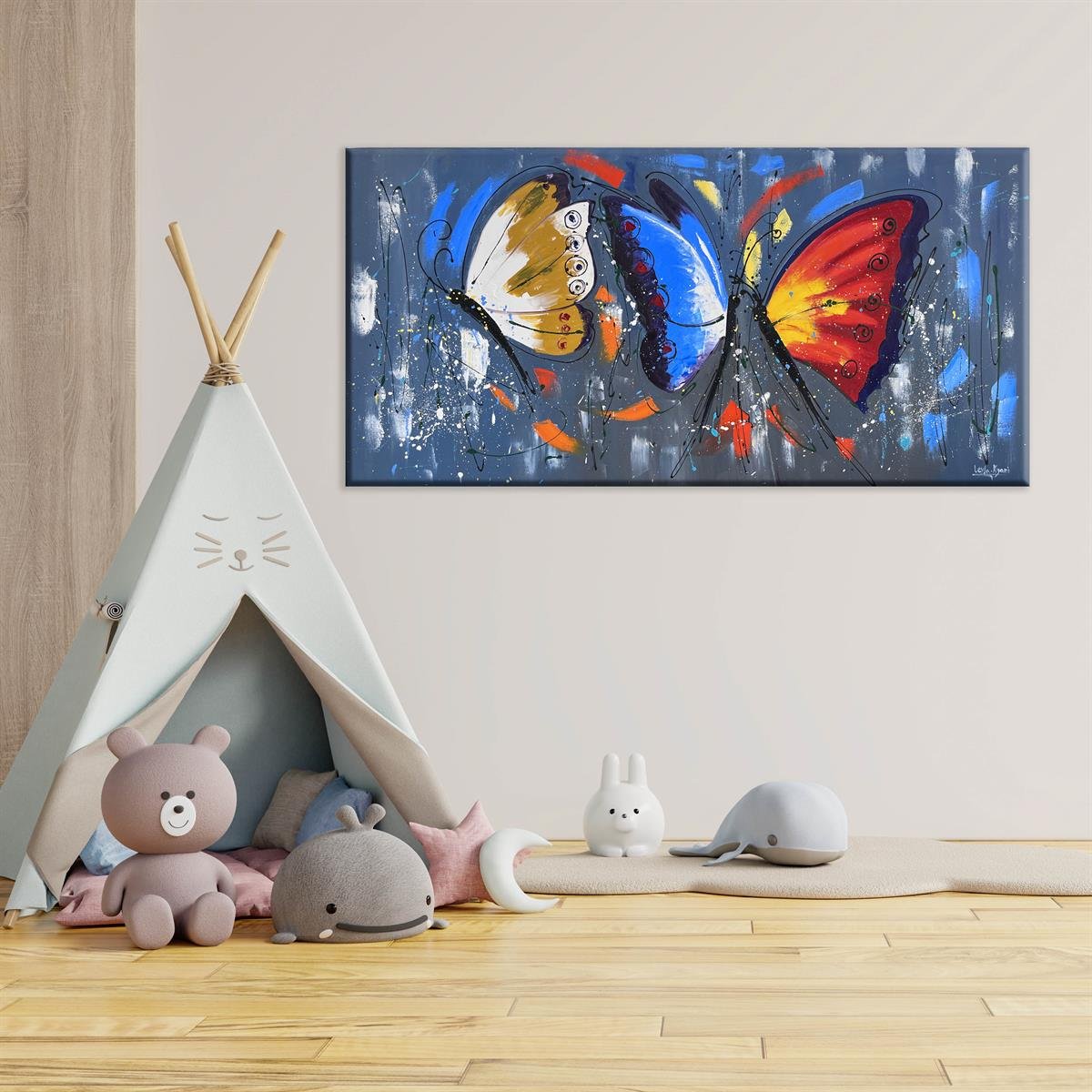 Yağlı Boya Dokulu Dijital Baskılar