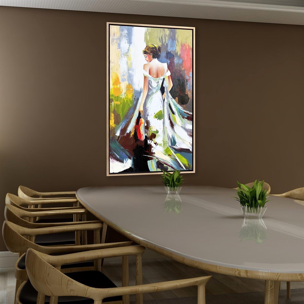 Yağlı Boya Dokulu Dijital Baskılar