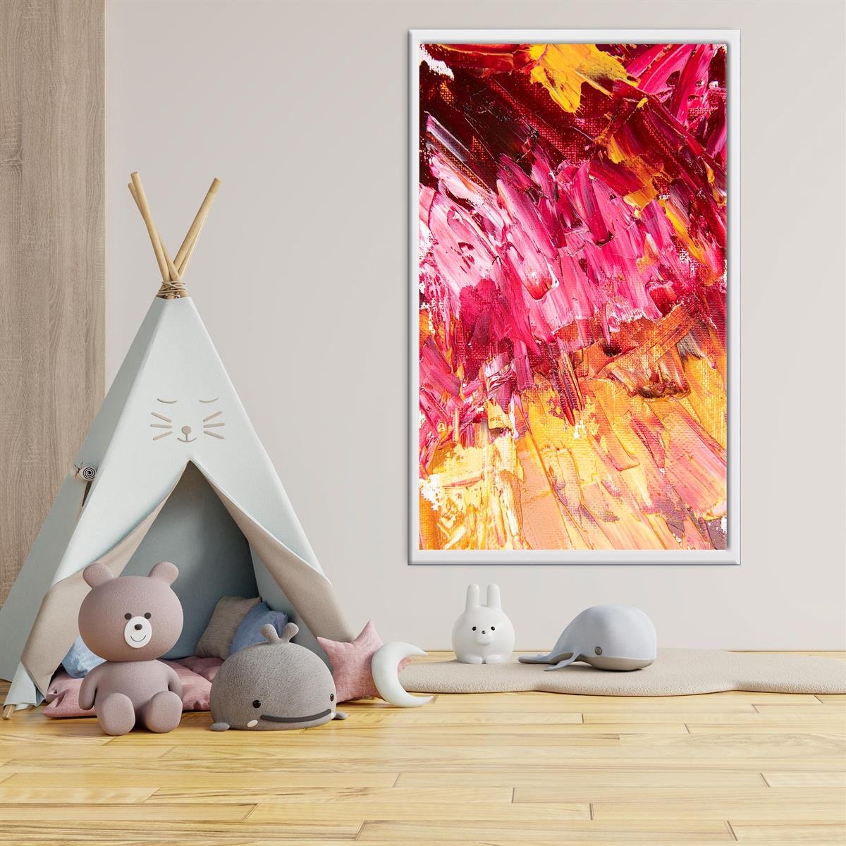 Yağlı Boya Dokulu Dijital Baskılar