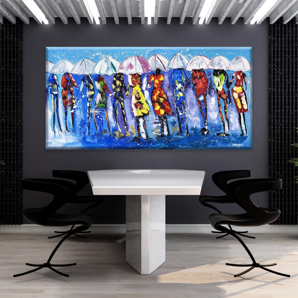 Yağlı Boya Dokulu Dijital Baskılar