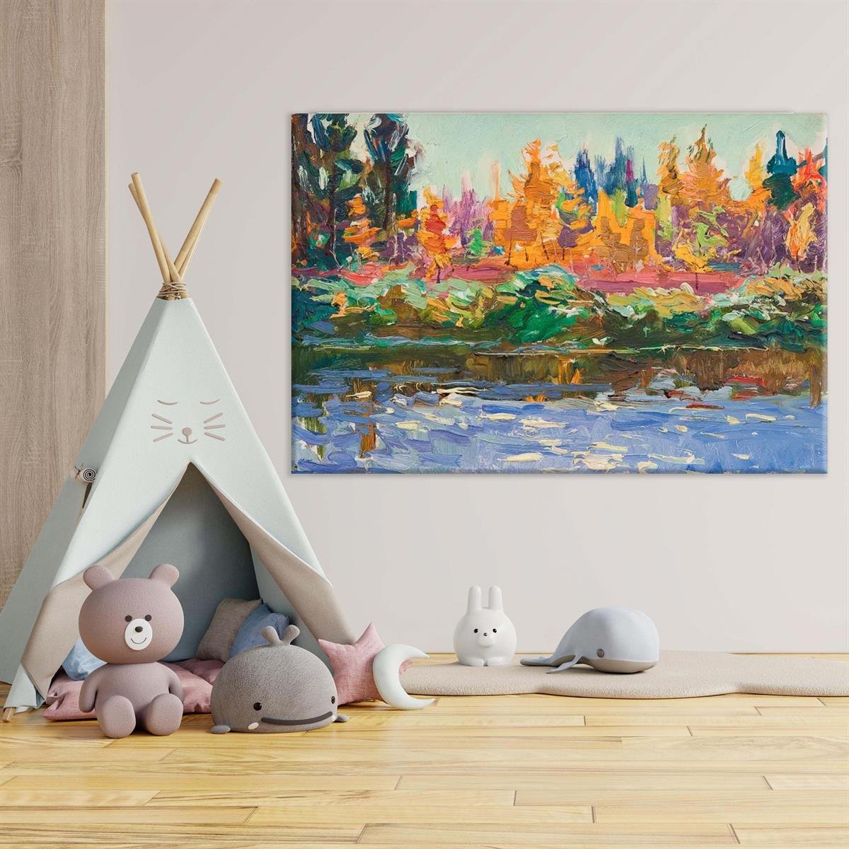 Yağlı Boya Dokulu Dijital Baskılar