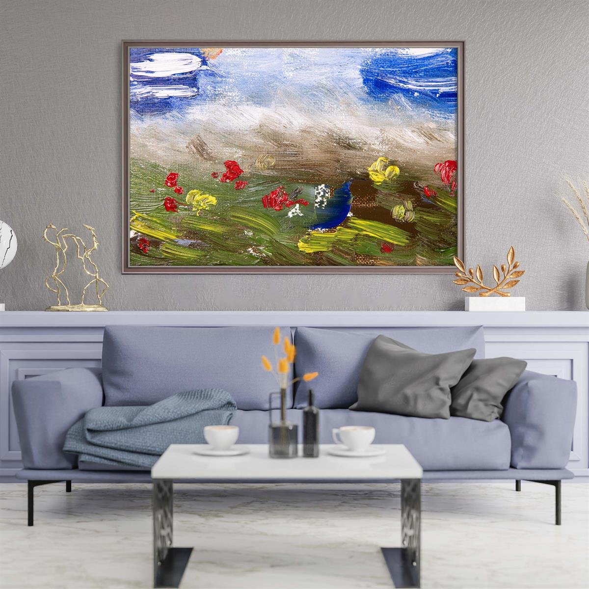 Yağlı Boya Dokulu Dijital Baskılar