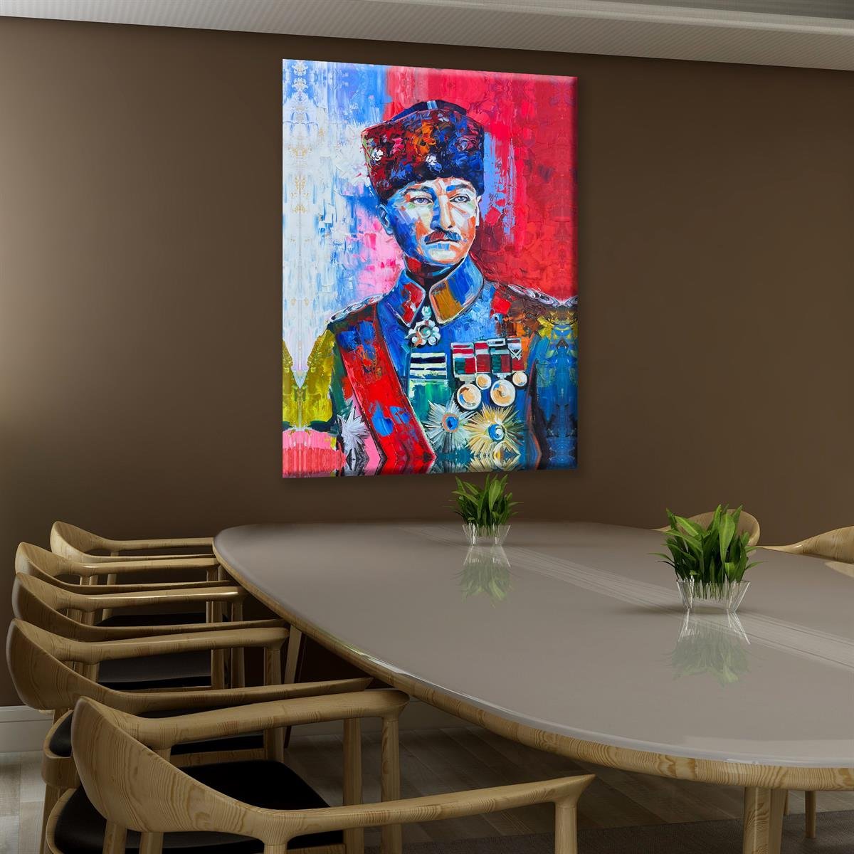 Yağlı Boya Dokulu Dijital Baskılar