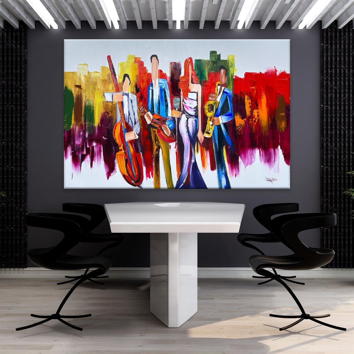 Yağlı Boya Dokulu Dijital Baskılar