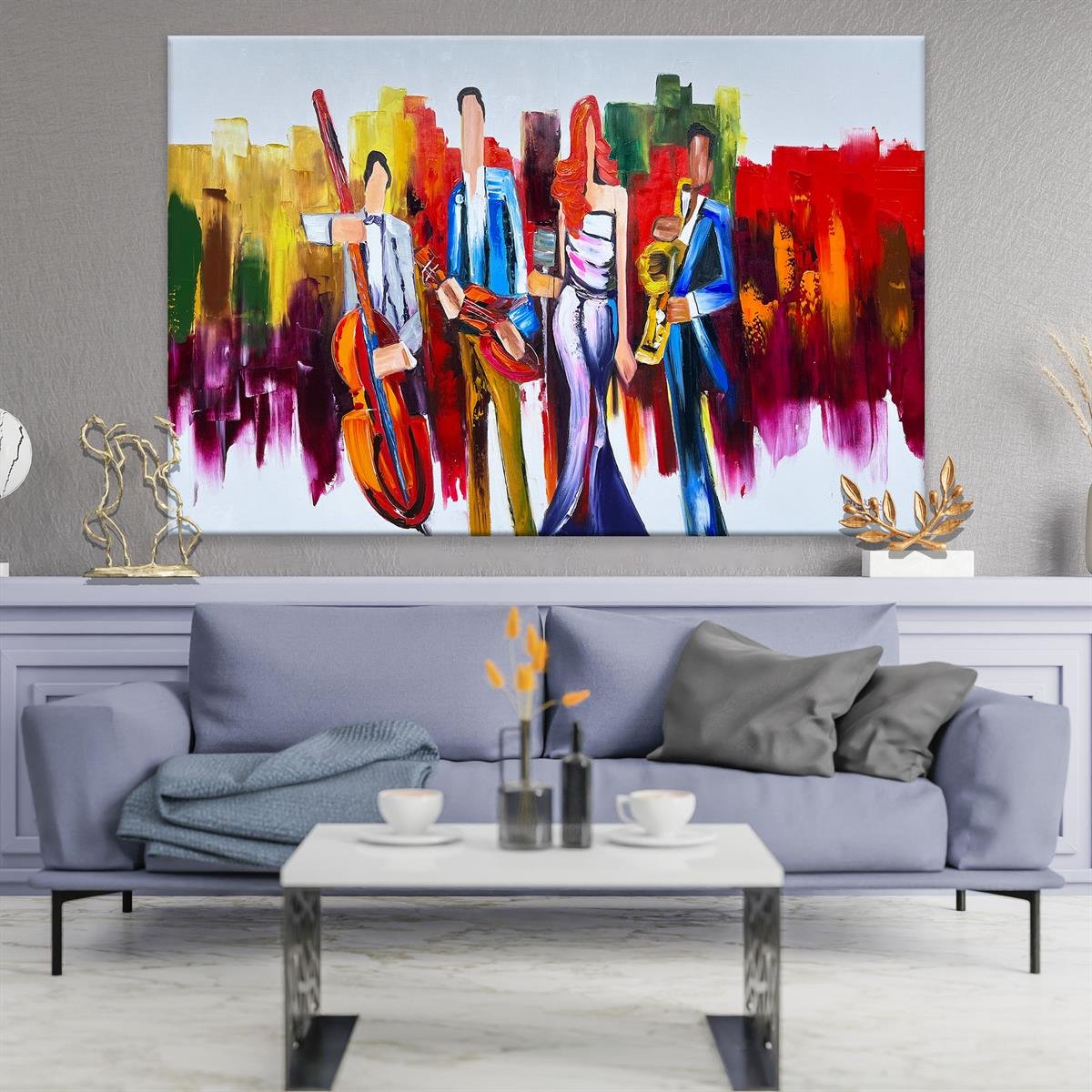 Yağlı Boya Dokulu Dijital Baskılar