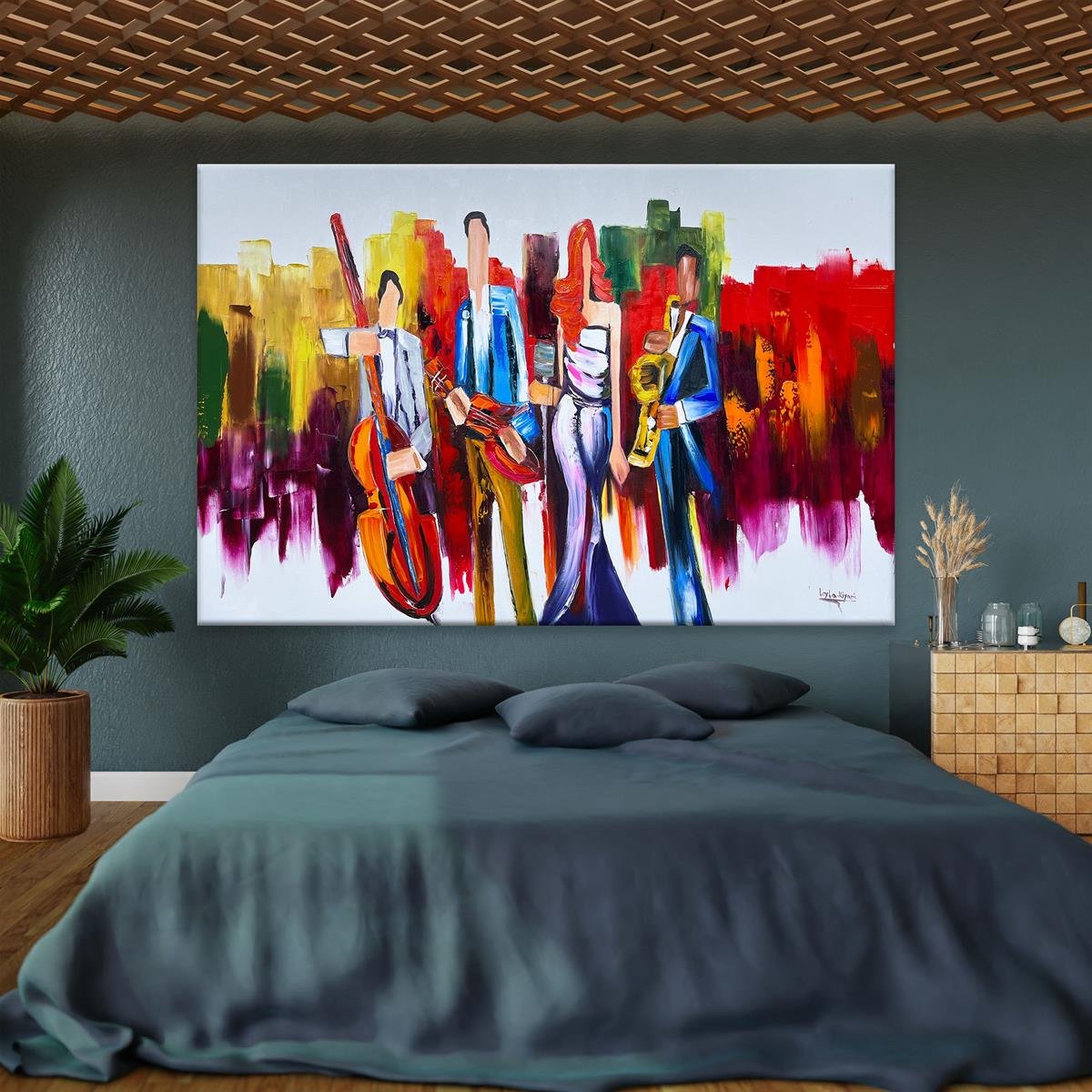 Yağlı Boya Dokulu Dijital Baskılar