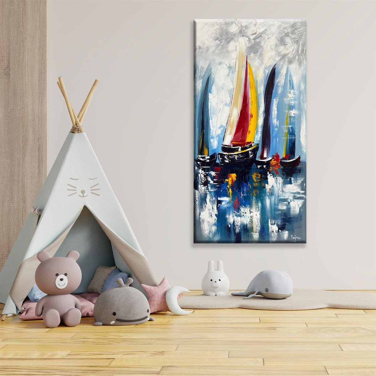 Yağlı Boya Dokulu Dijital Baskılar