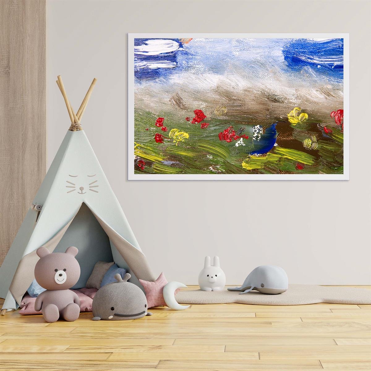 Yağlı Boya Dokulu Dijital Baskılar