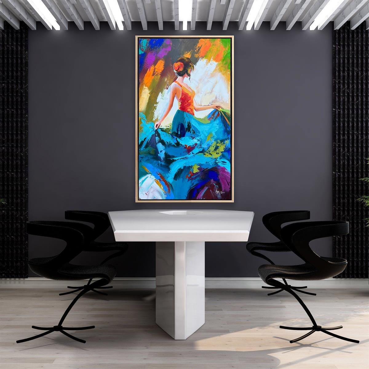 Yağlı Boya Dokulu Dijital Baskılar