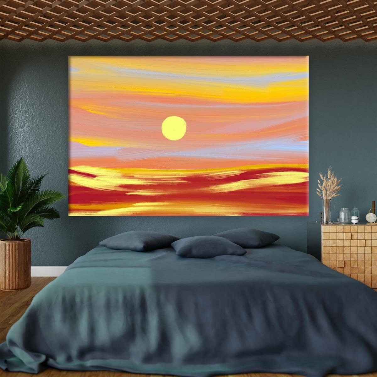 Yağlı Boya Dokulu Dijital Baskılar