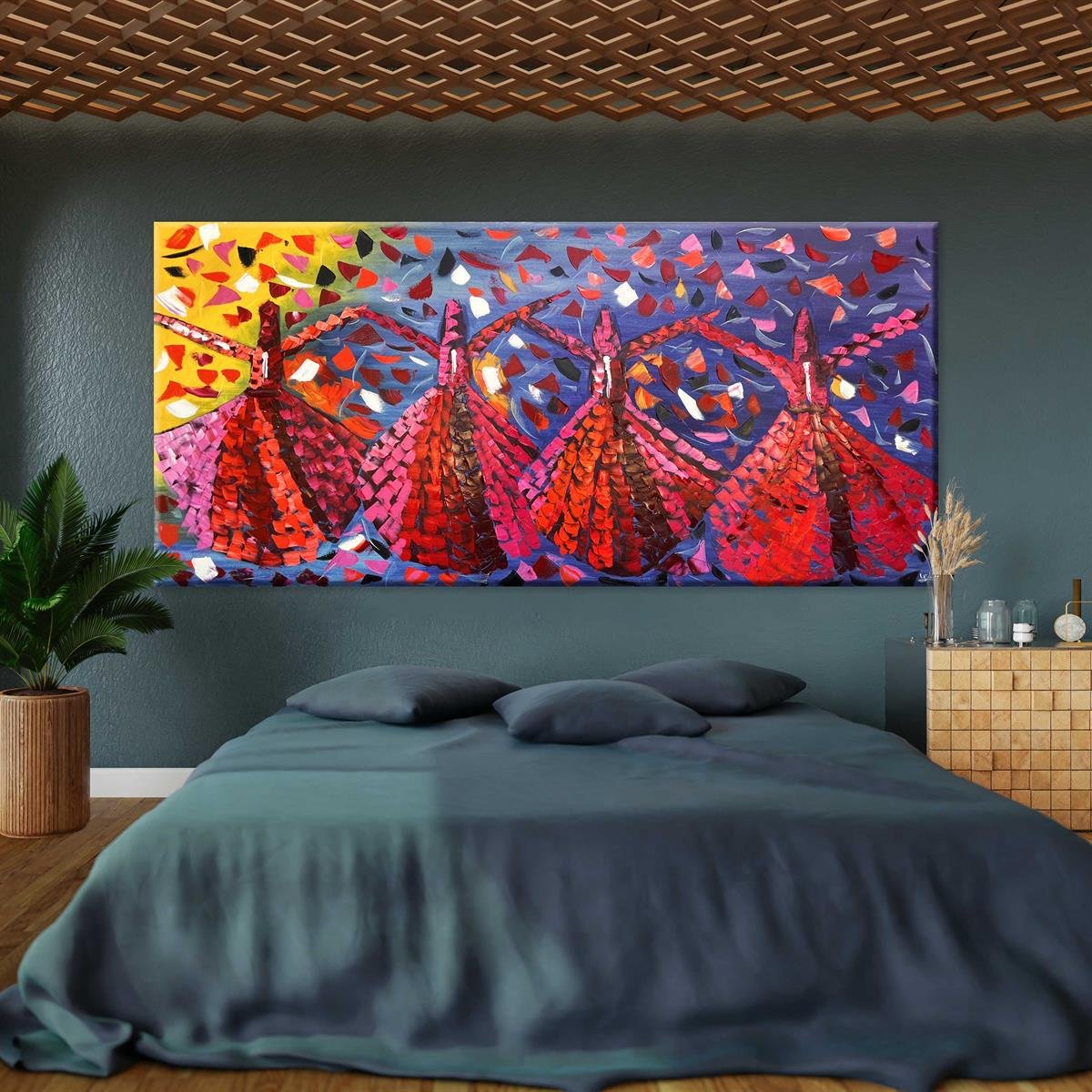 Yağlı Boya Dokulu Dijital Baskılar