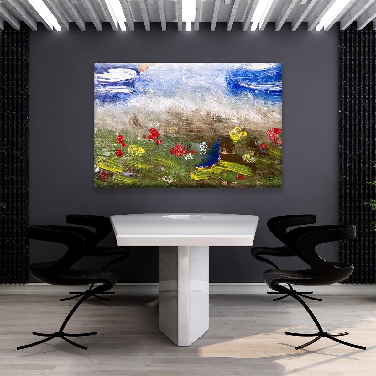 Yağlı Boya Dokulu Dijital Baskılar