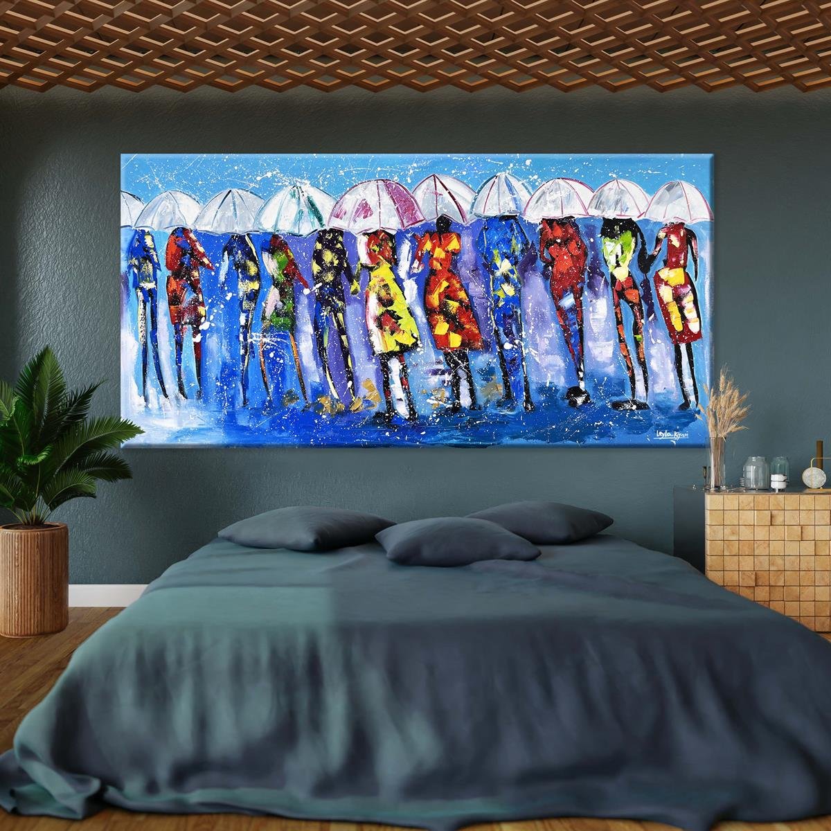 Yağlı Boya Dokulu Dijital Baskılar