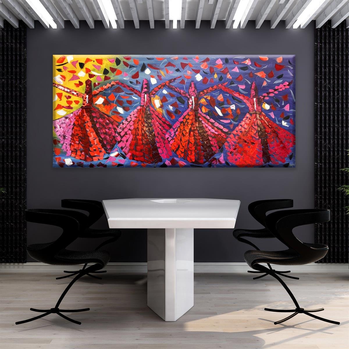 Yağlı Boya Dokulu Dijital Baskılar