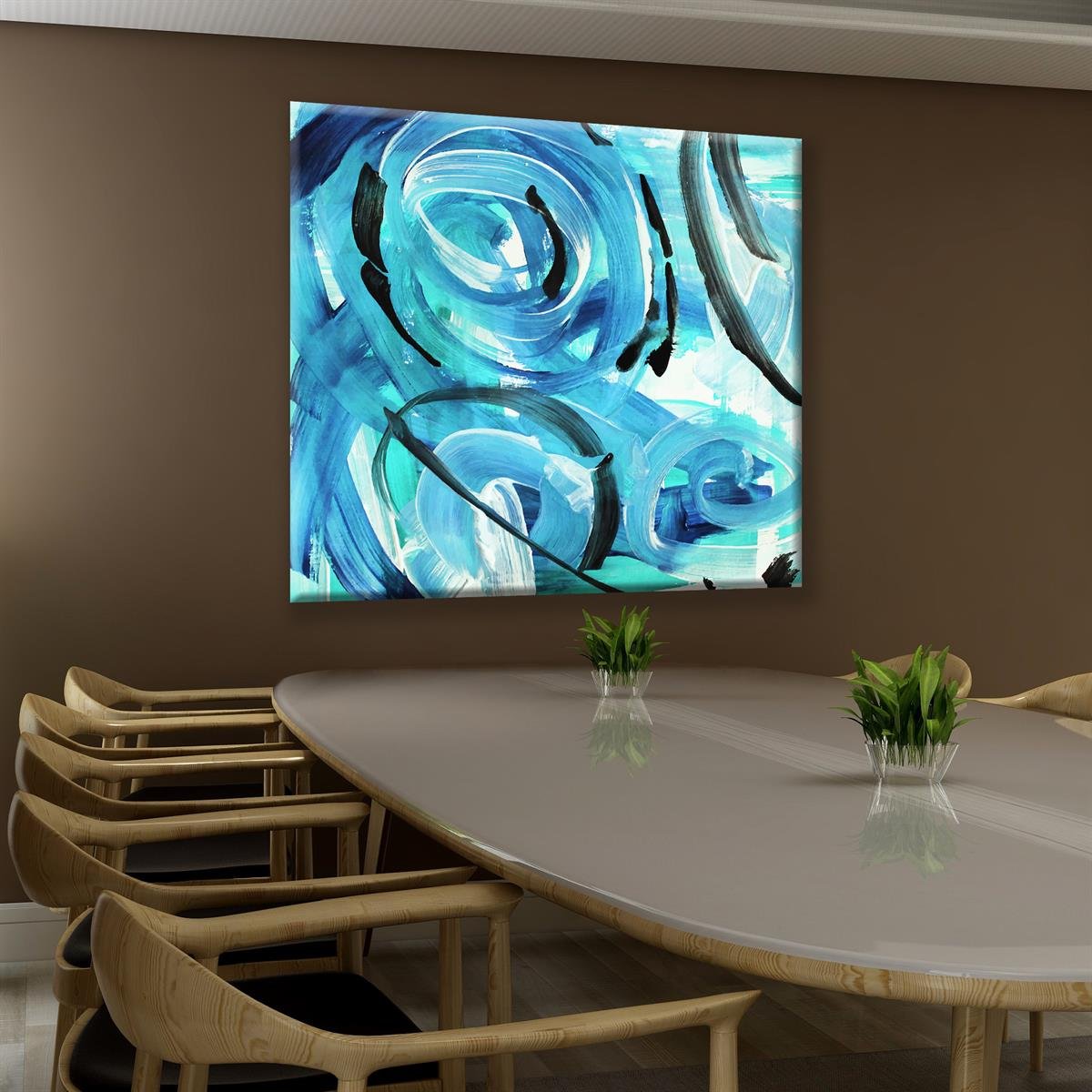 Yağlı Boya Dokulu Dijital Baskılar