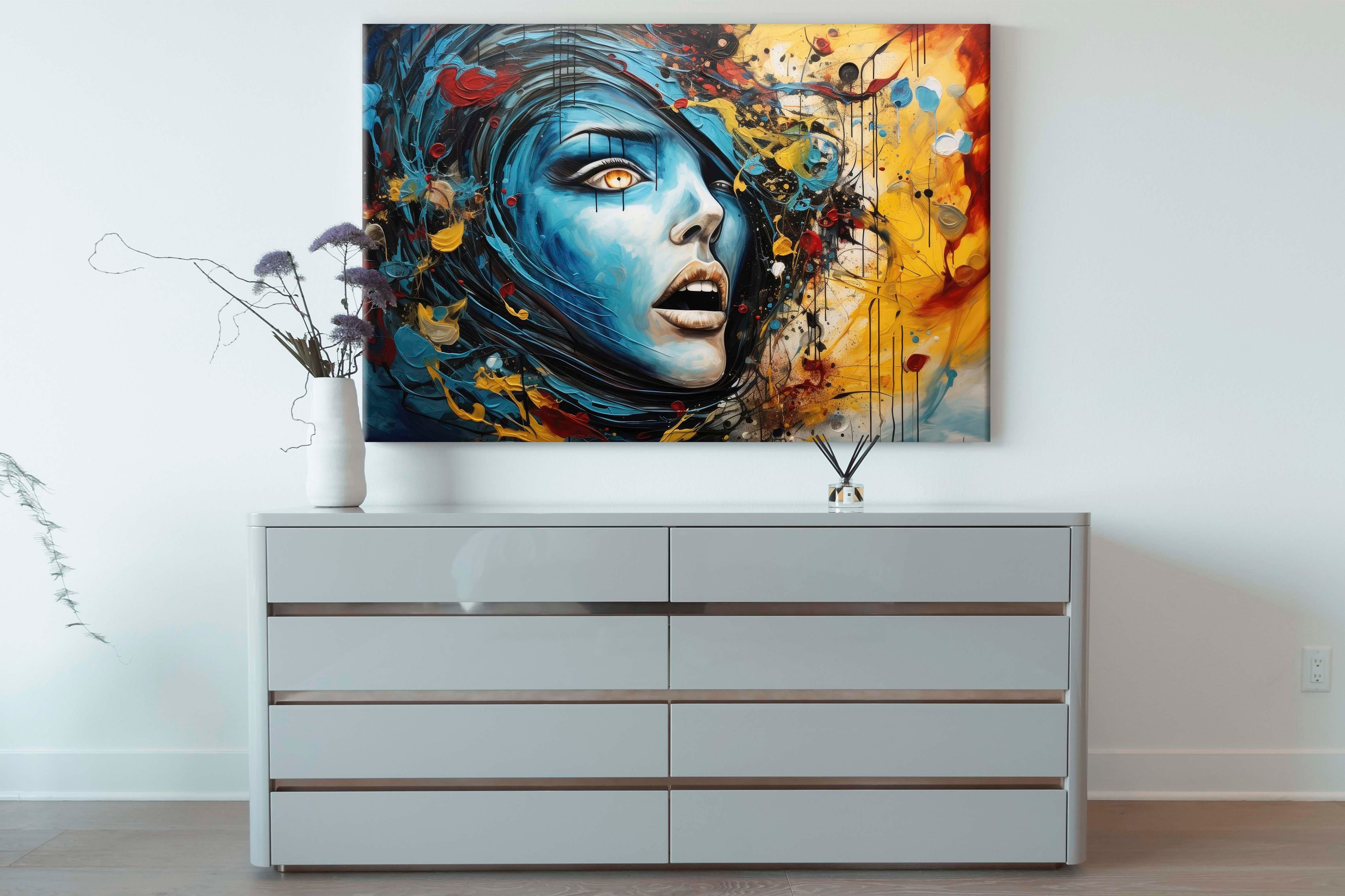 YAĞLI BOYA DOKULU TABLOLAR