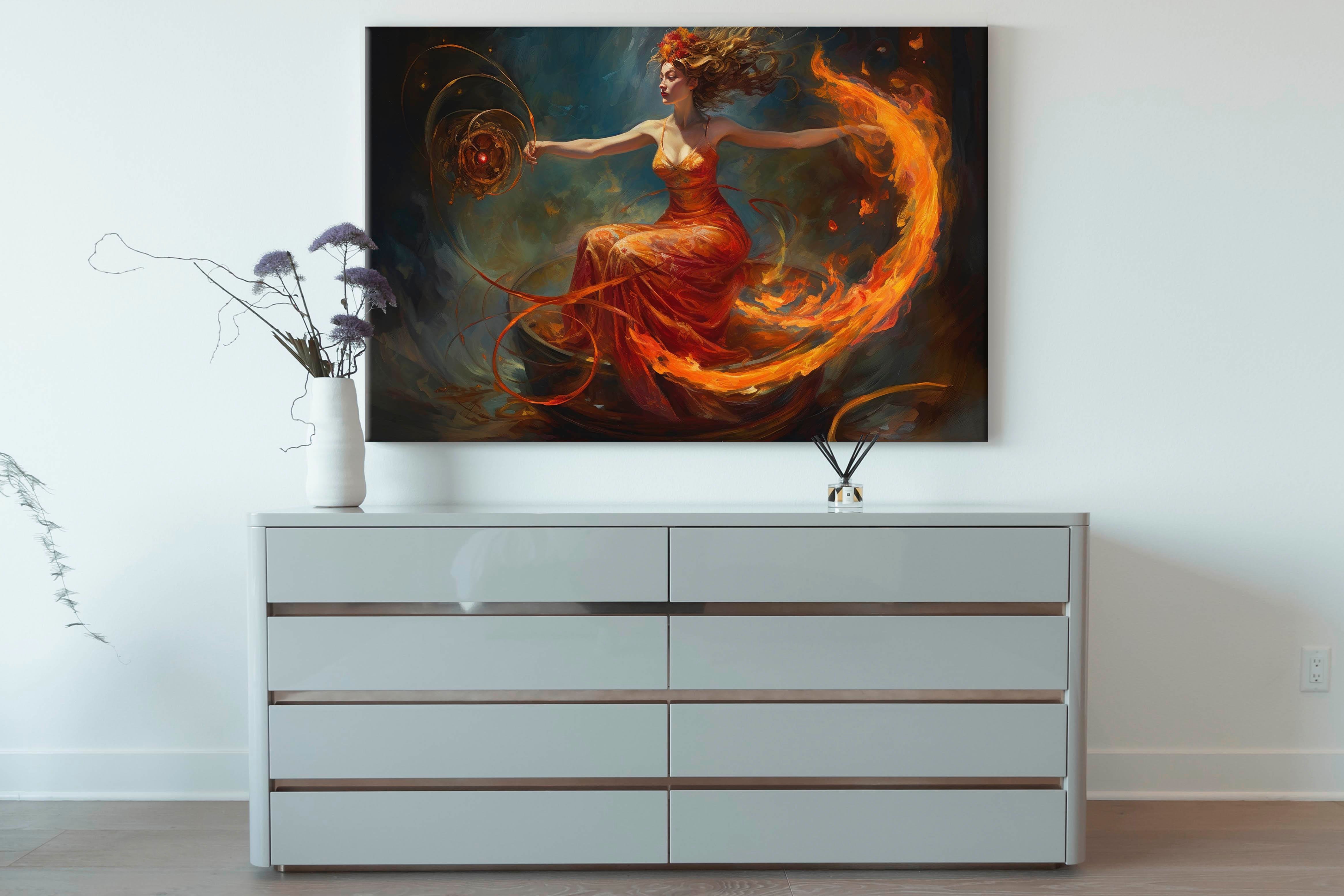 YAĞLI BOYA DOKULU TABLOLAR