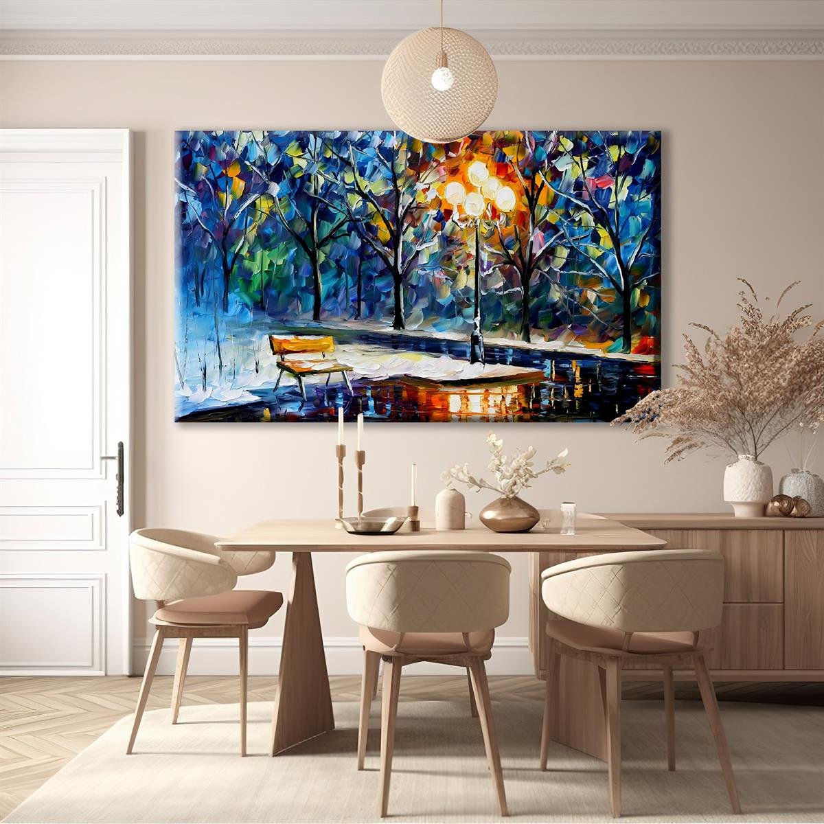 YAĞLI BOYA DOKULU TABLOLAR