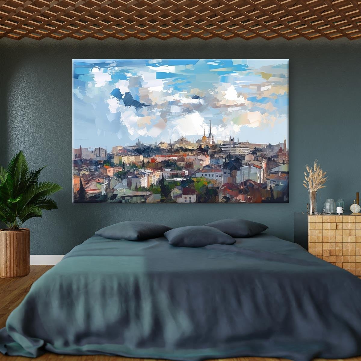 Yağlı Boya Dokulu Tablolar