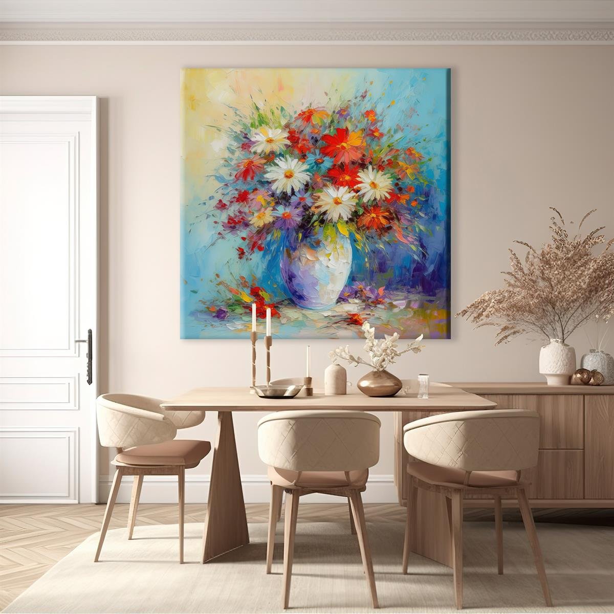 YAĞLI BOYA DOKULU TABLOLAR