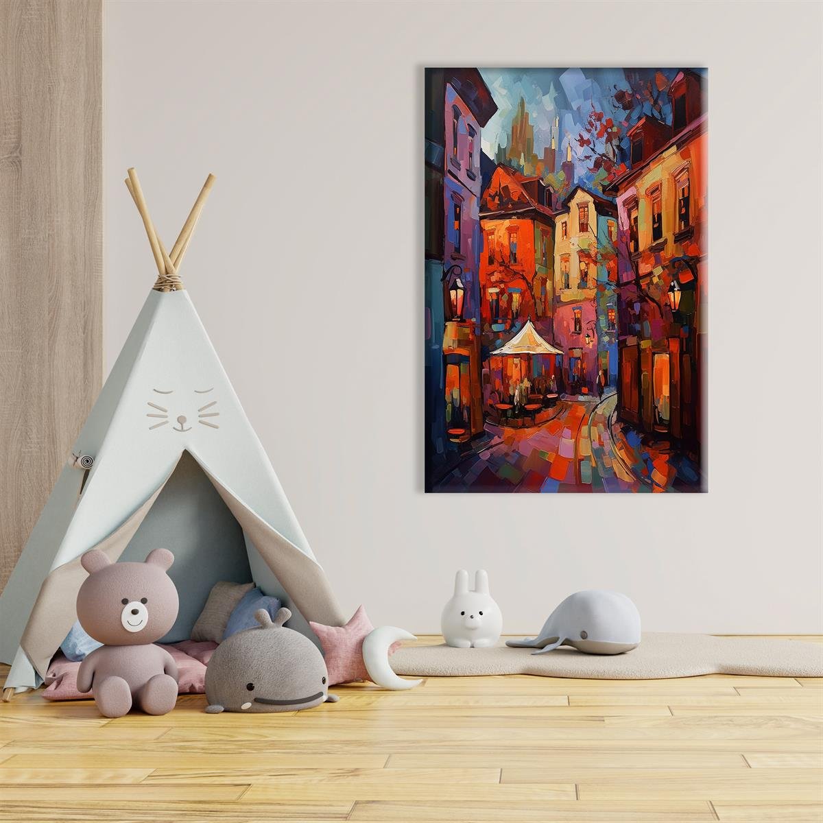 YAĞLI BOYA DOKULU TABLOLAR