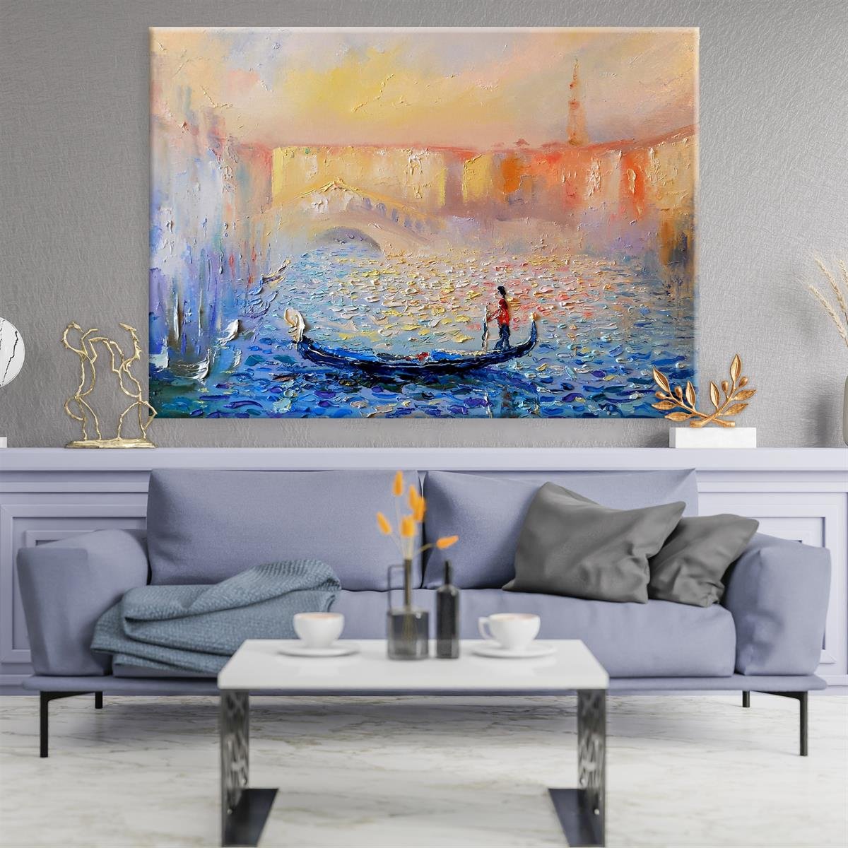 Yağlı Boya Dokulu Tablolar