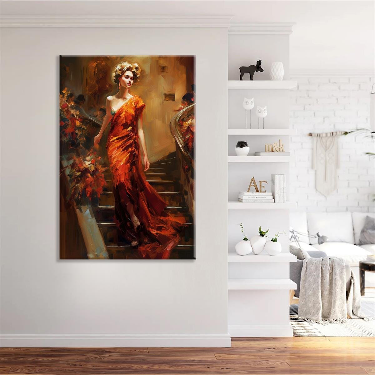 YAĞLI BOYA DOKULU TABLOLAR