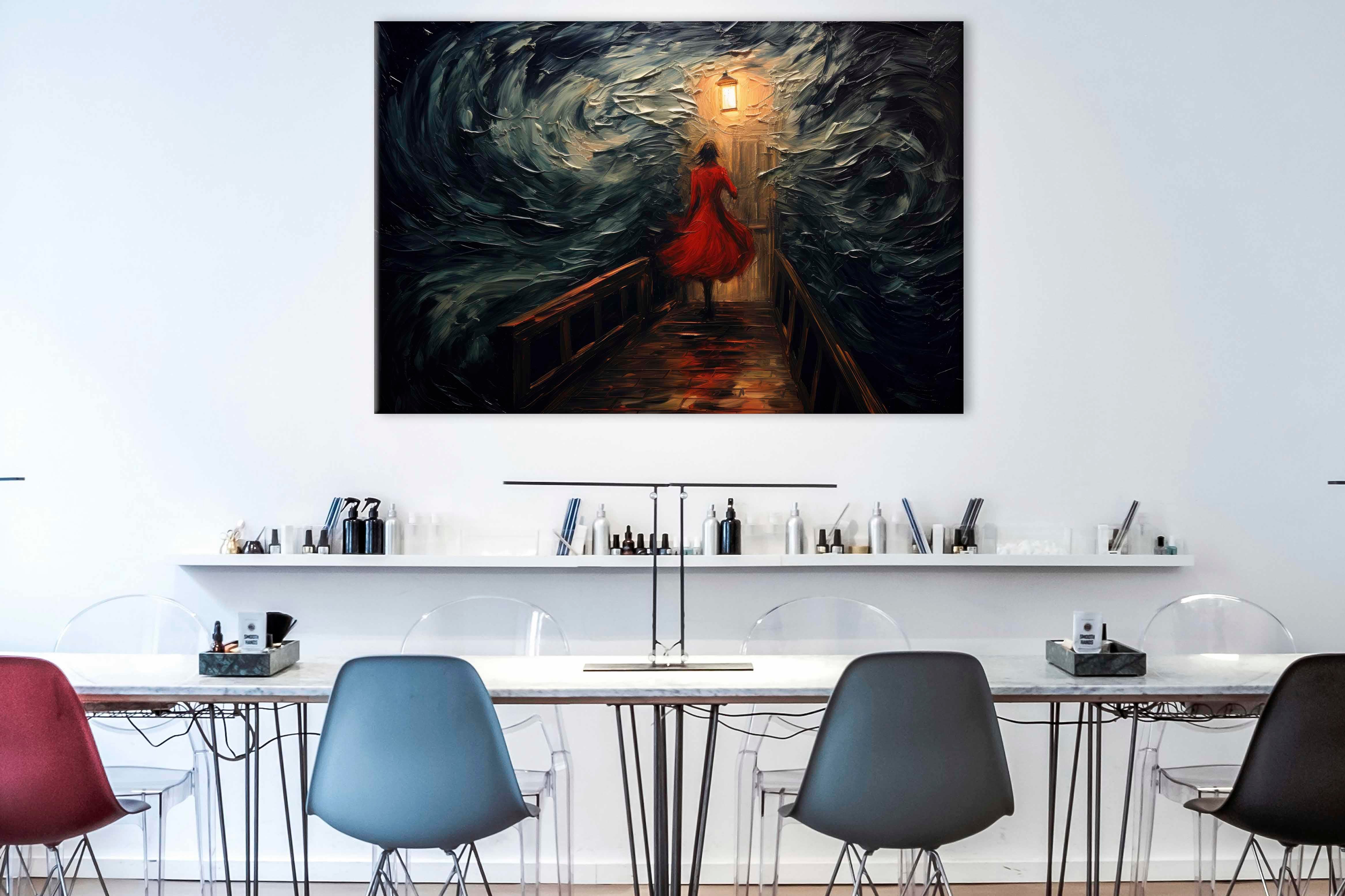 YAĞLI BOYA DOKULU TABLOLAR