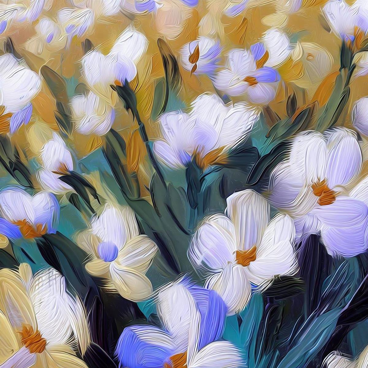 YAĞLI BOYA DOKULU TABLOLAR