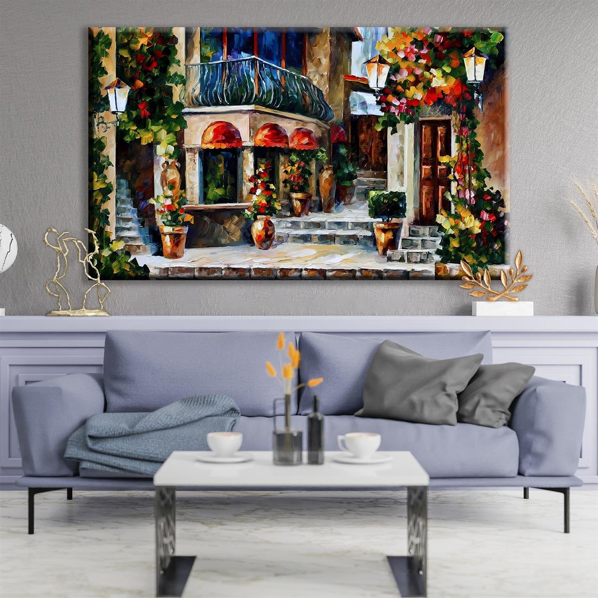 YAĞLI BOYA DOKULU TABLOLAR