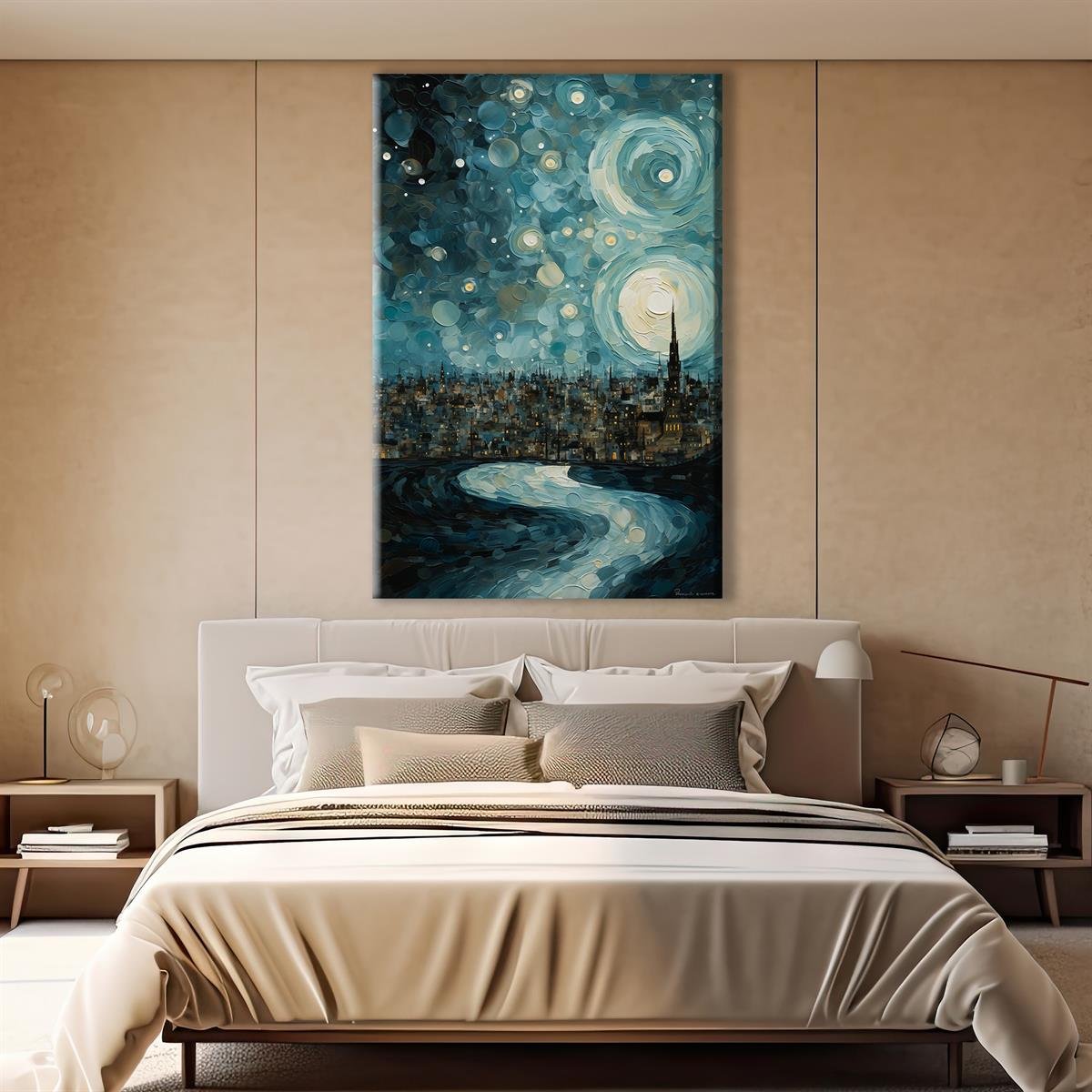 YAĞLI BOYA DOKULU TABLOLAR