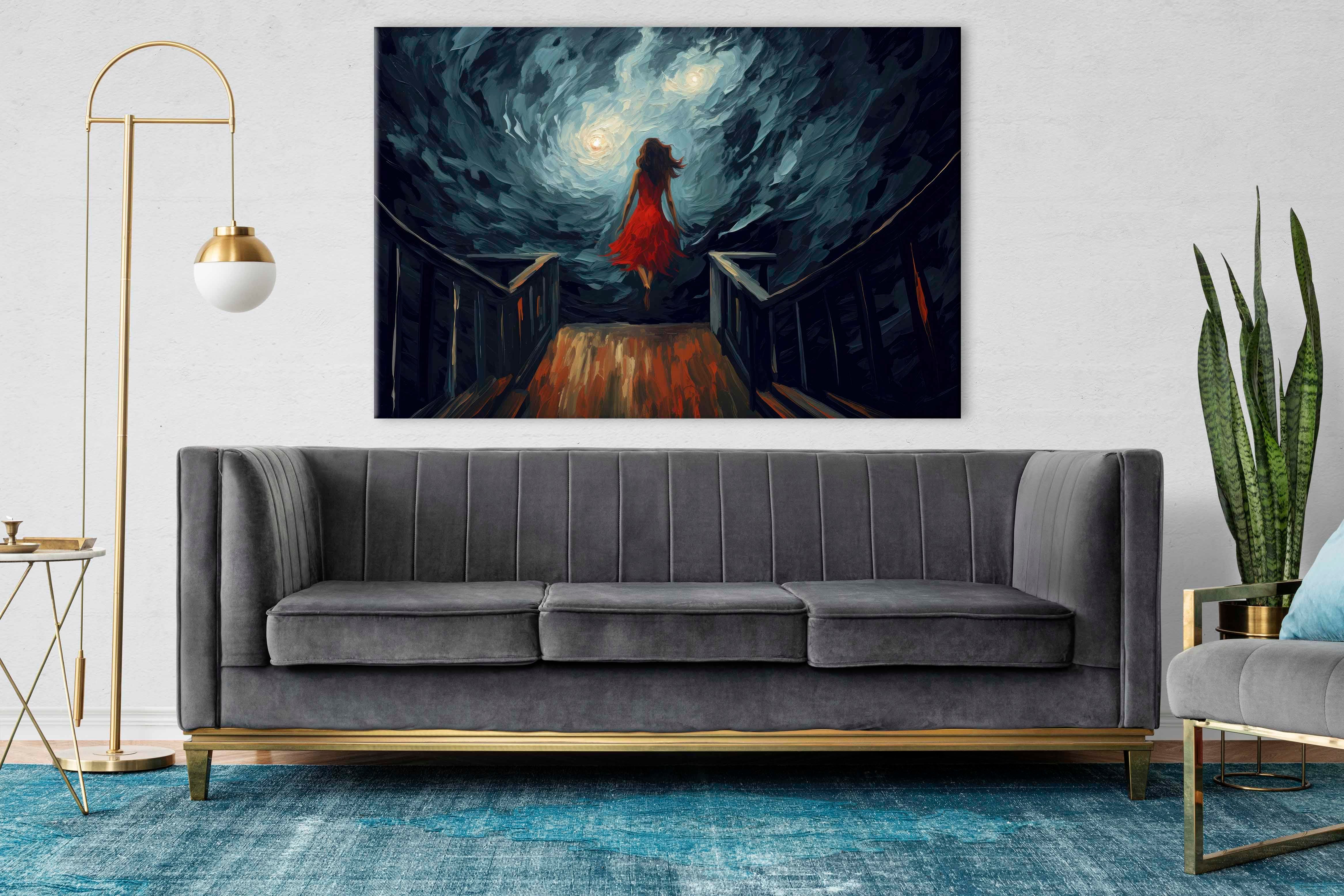 YAĞLI BOYA DOKULU TABLOLAR