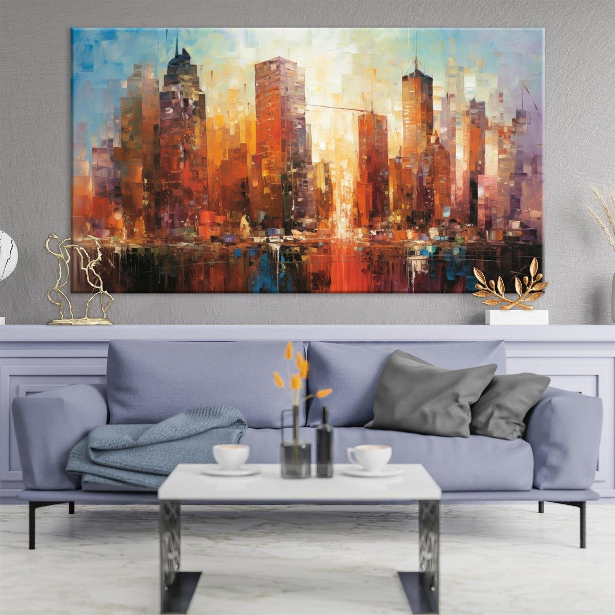 Yağlı Boya Dokulu Tablolar