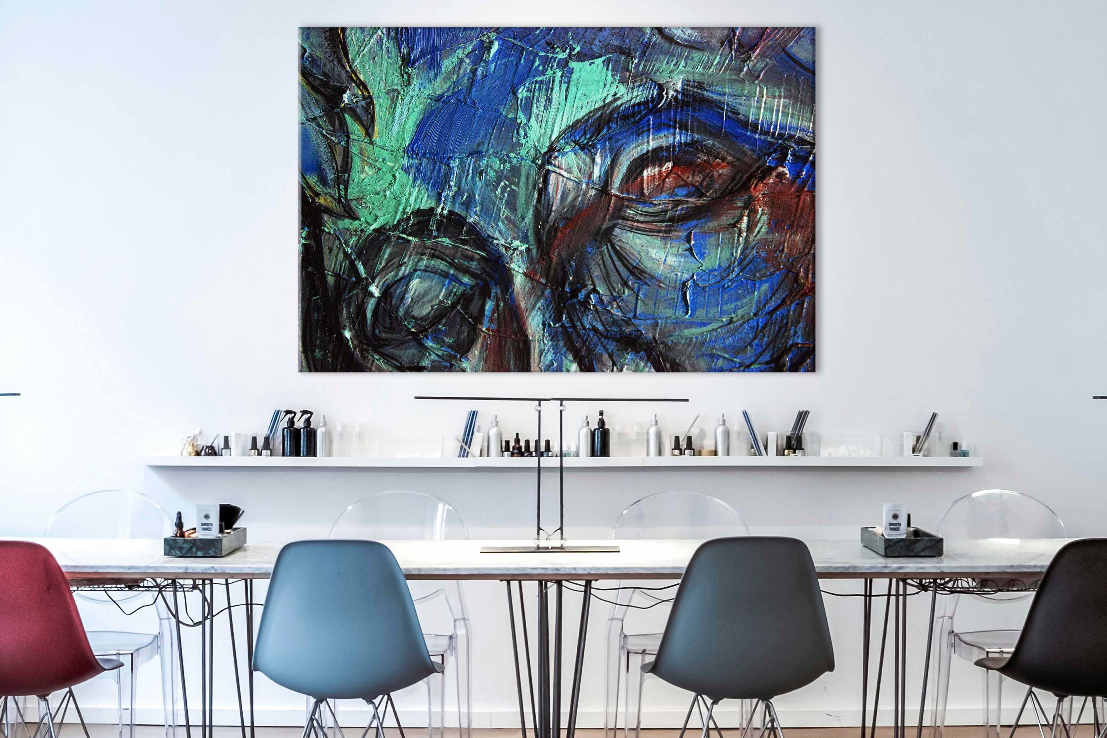 YAĞLI BOYA DOKULU TABLOLAR