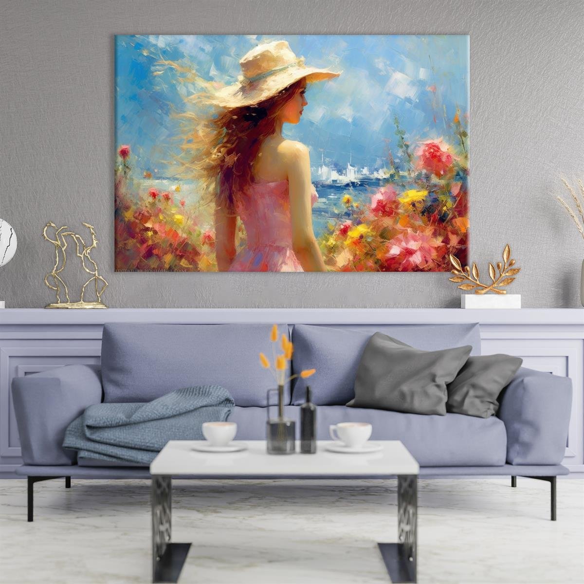 YAĞLI BOYA DOKULU TABLOLAR