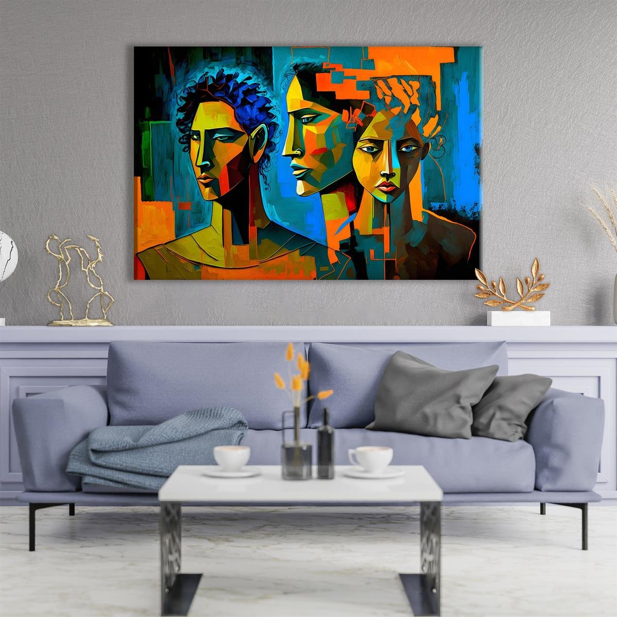 YAĞLI BOYA DOKULU TABLOLAR