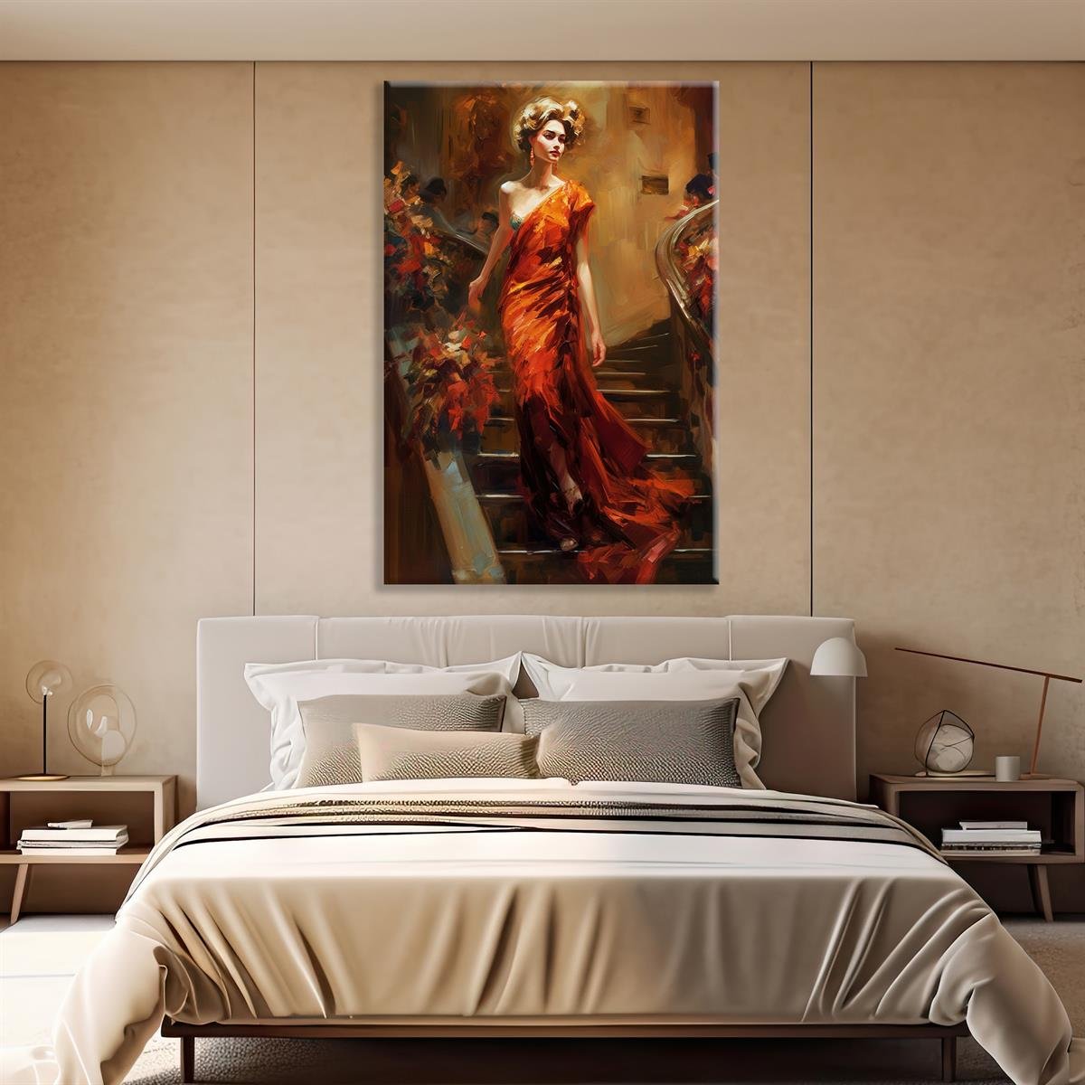 YAĞLI BOYA DOKULU TABLOLAR