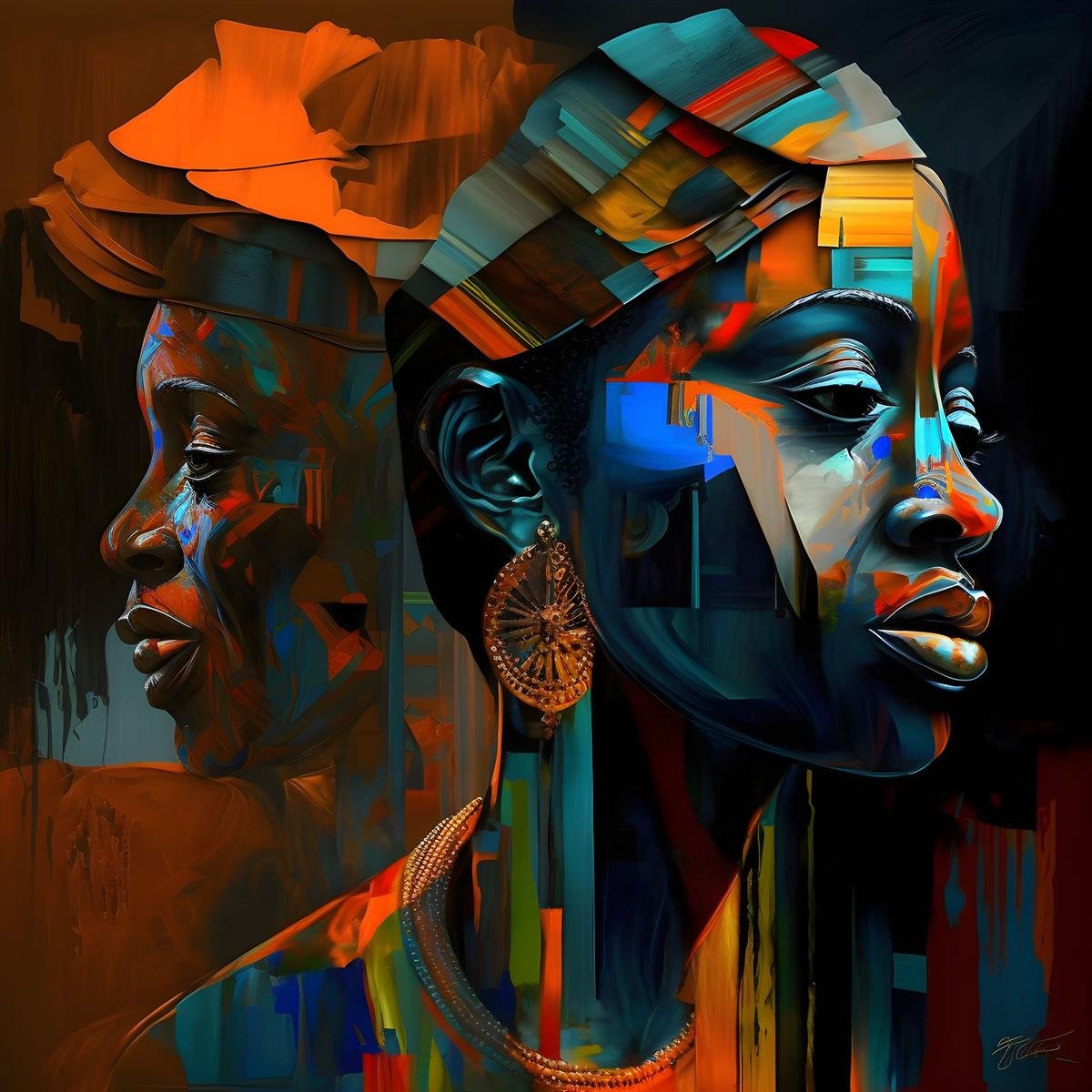 YAĞLI BOYA DOKULU TABLOLAR