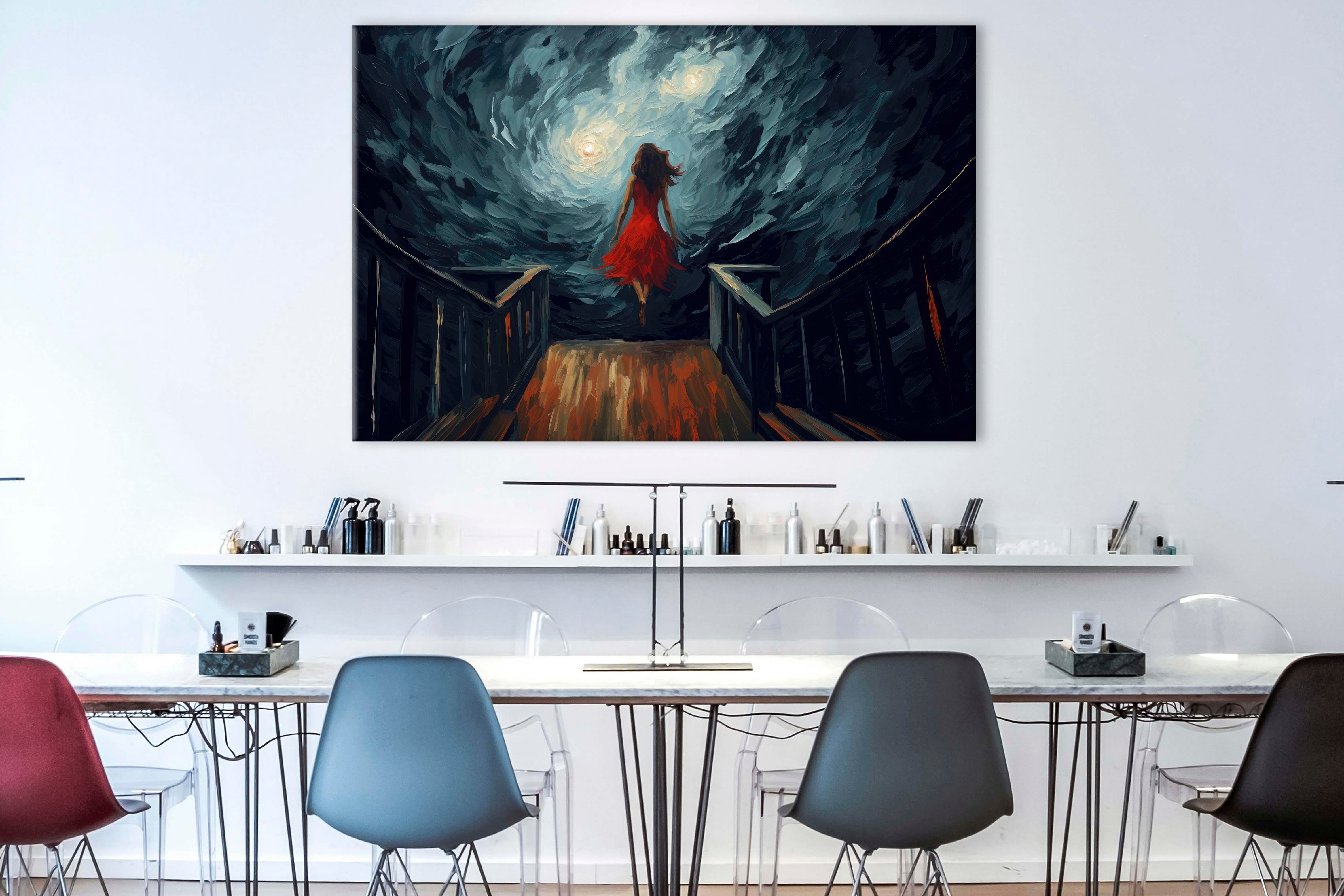 YAĞLI BOYA DOKULU TABLOLAR