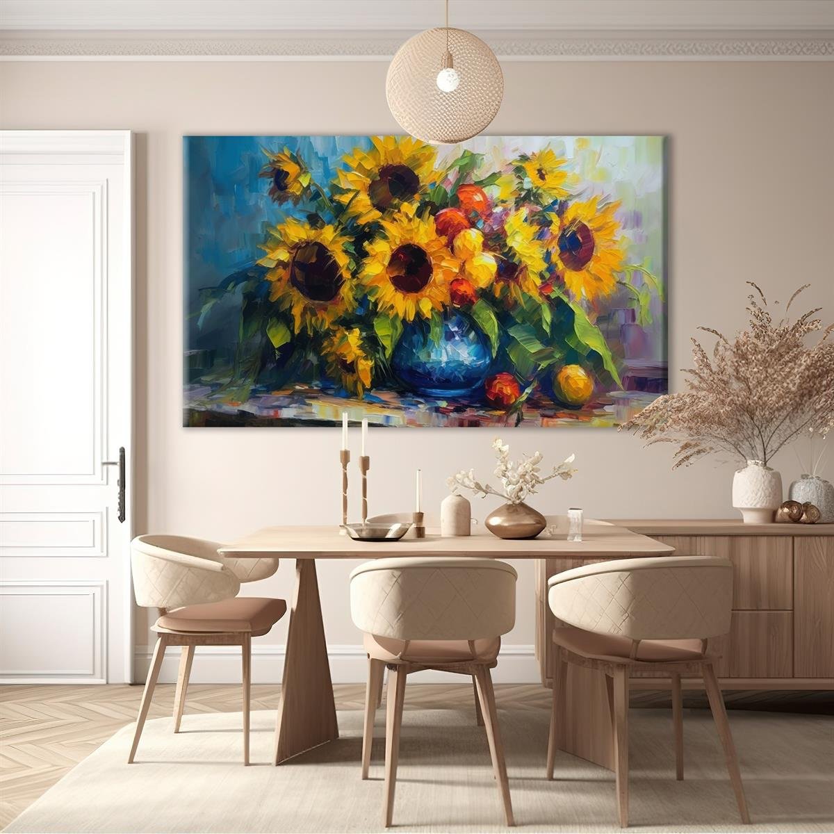 YAĞLI BOYA DOKULU TABLOLAR