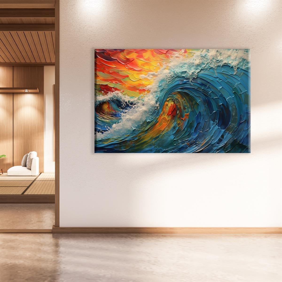 YAĞLI BOYA DOKULU TABLOLAR